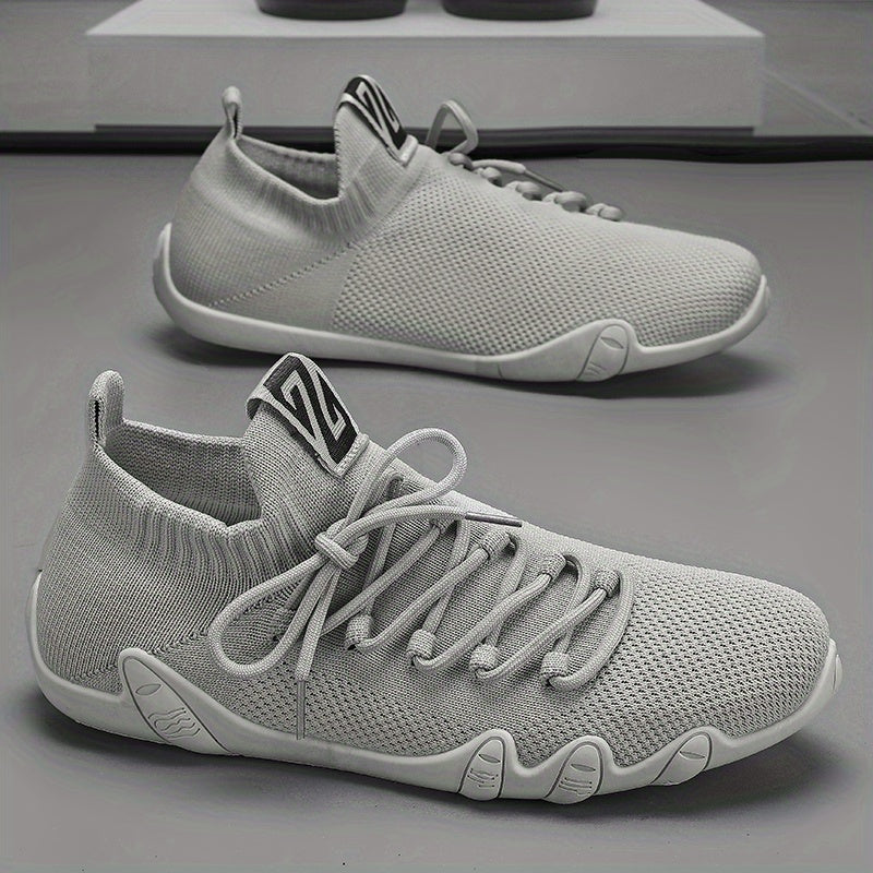 Men's Lace-Up Slip-On Sock Sneakers