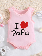 Newborn Cotton Baby Jumpsuit Sleeveless