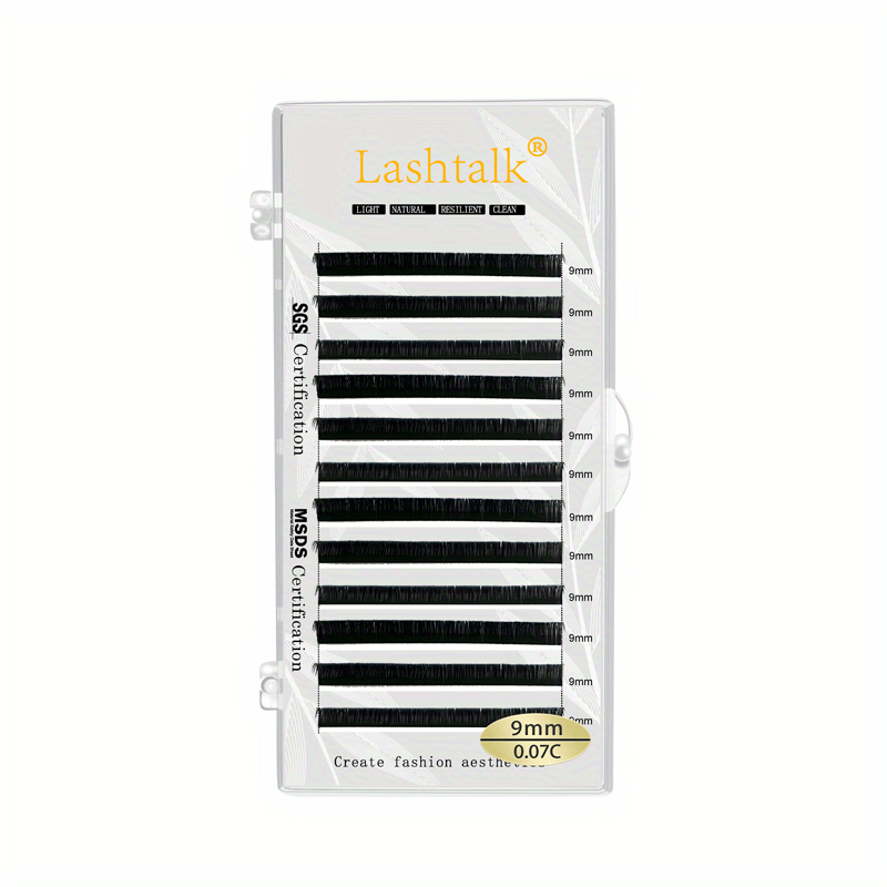 Faux Volume Lashes 0.07mm Thickness C Curling