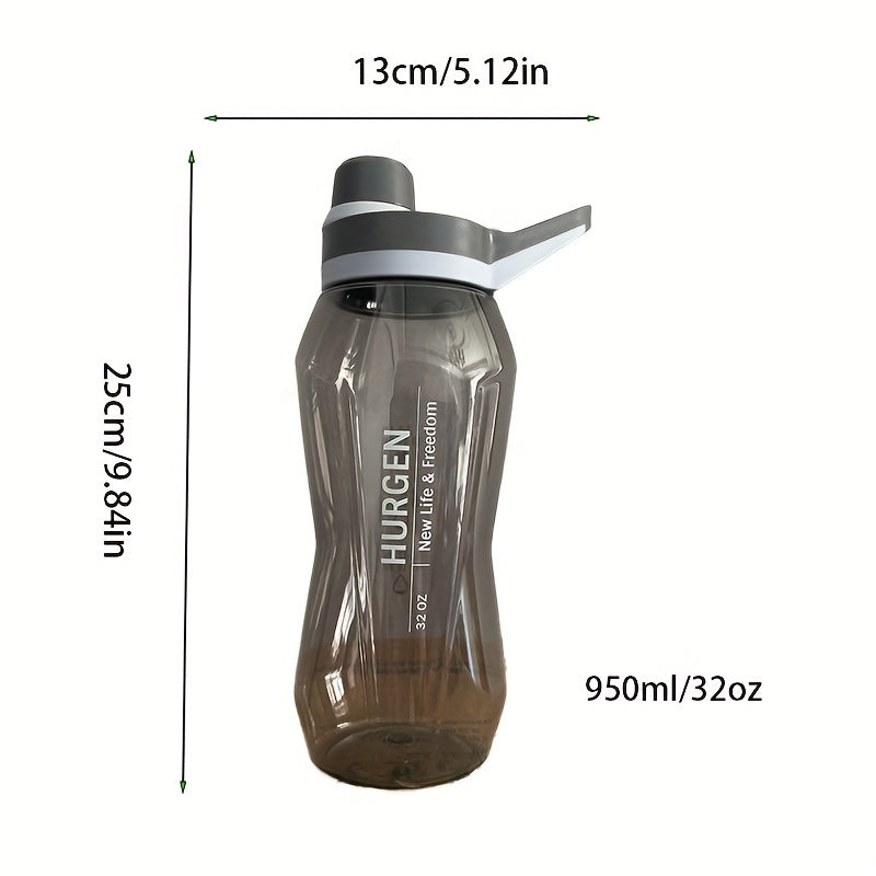 Leak-proof Water Bottle with Handle for Outdoor Fitness