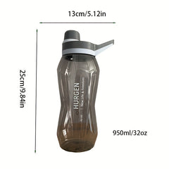 Leak-proof Water Bottle with Handle for Outdoor Fitness