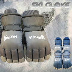 Warm Touch Screen Ski Gloves Anti-splash Windproof Thick Gloves
