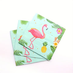 Flamingo Party Supplies Set Tropical Decorations For Birthday Favors