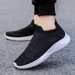 Men's Slip on Sneakers Lightweight Breathable Shoes