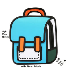 MezyTicky 3D Backpack for Children