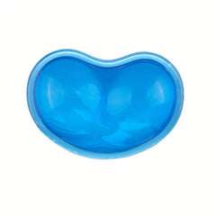 Heart Design Explosive Crystal Wrist Mouse Pad with Silicone Hand Rest
