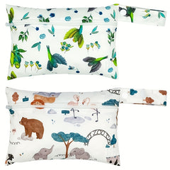 2pcs Mini Washable Storage Bag Sanitary Napkin Cosmetic Toy Bag