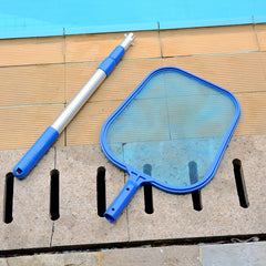 Pool Net with Telescopic Pole for Fishing Leaf Removal