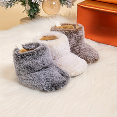 Warm Furry Anti-Slip Boots for Baby Girls