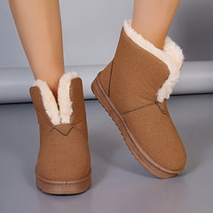 Women's Non-Slip Thermal Snow Boots - Cozy & Warm Ankle Boots