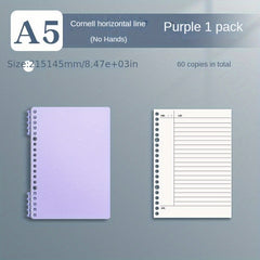 A5 Cornell Horizontal Notebook 160 Pages