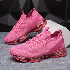 Mesh Breathable Air Cushion Running Shoes Lightweight Non Slip Sneakers