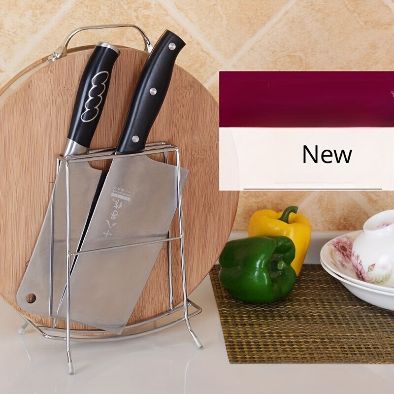 Stainless Steel Cutting Board Organizer Kitchen Rack