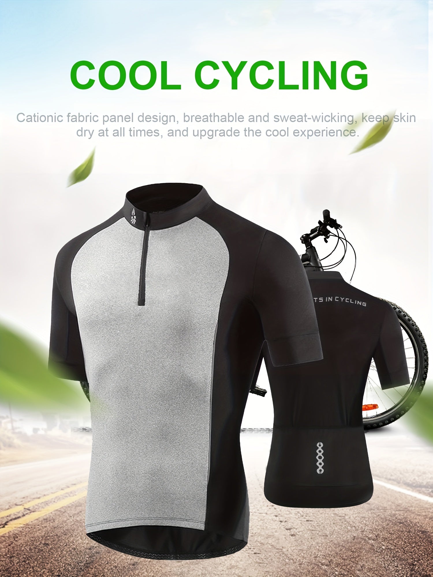 Men's Short Sleeve Motorcycle Off road T shirt Quick Dry Outdoor Top