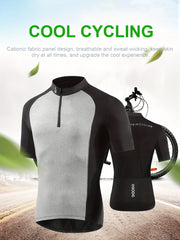 Men's Short Sleeve Motorcycle Off road T shirt Quick Dry Outdoor Top