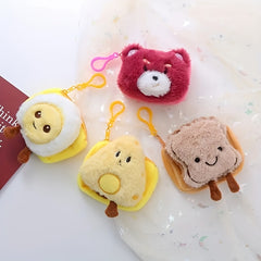 Cartoon Mini Plush Coin Purse for Girls