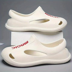 Men's Closed Toe Water Shoes for Outdoor Beach Spring Summer