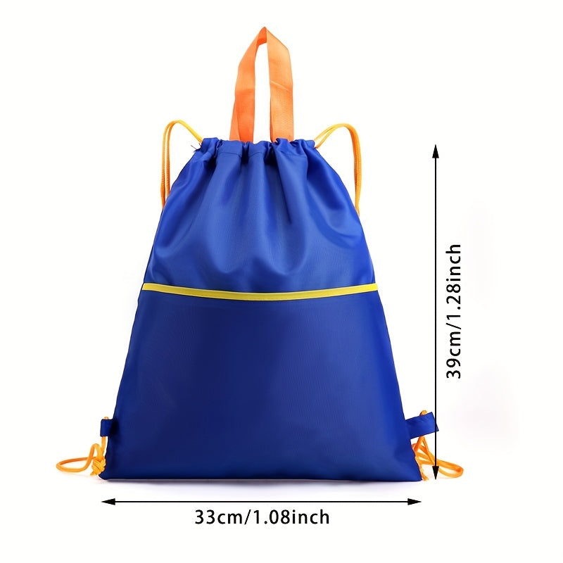 Double layer Sports Fitness Bag with Zipper Pocket