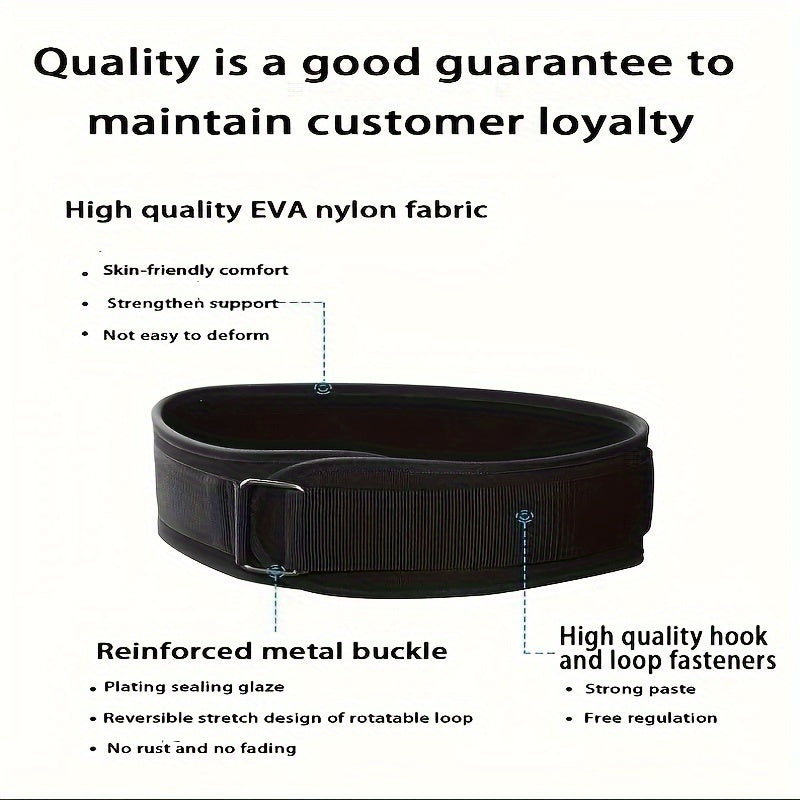 Adjustable Weightlifting Waist Support Belt Squat Strength Sports Gear