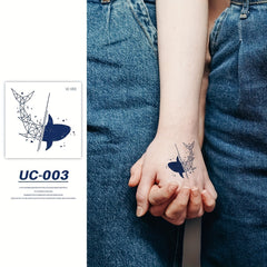 Juice Semi Permanent Temporary Tattoo Sticker Men Women Handsome Refreshing