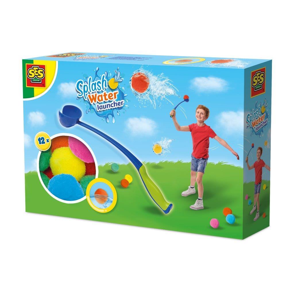 Splash Water Launcher Toy for Kids Outdoor Fun