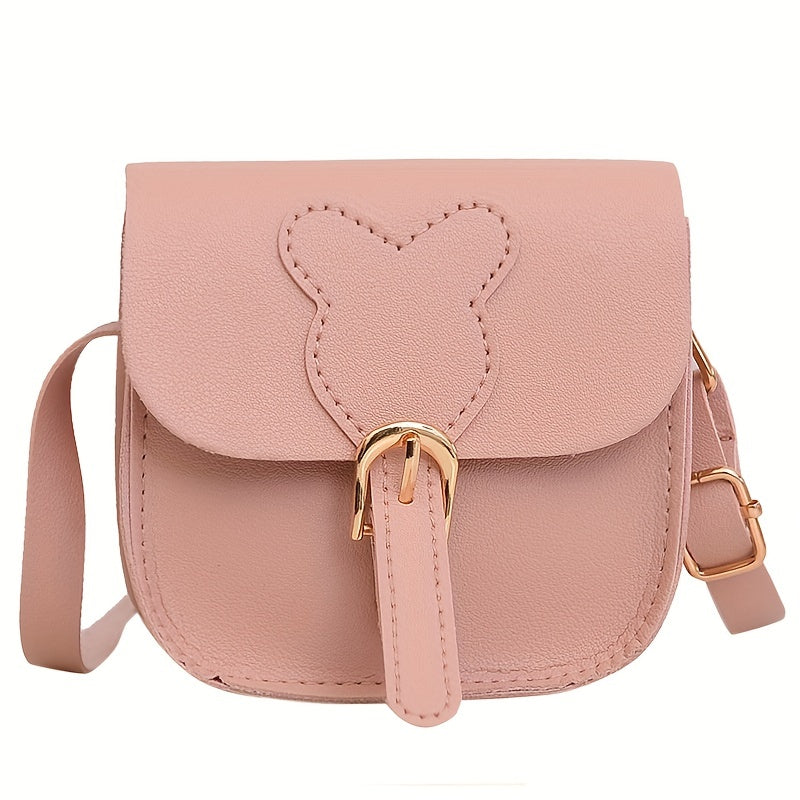 Kids PU Leather Crossbody Bag Small Coin Purse For Girls