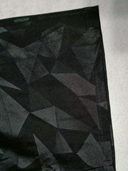 Men's Drawstring Geometry Pattern Sports Shorts