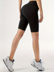 Seamless Sports Yoga Shorts Fitness Biker Shorts Women's Activewear