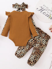 Cute Baby Girls Romper & Headband Set for Newborns