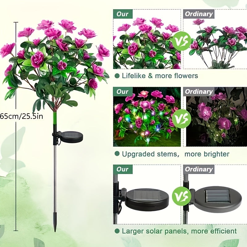 Solar Flower Light Waterproof Outdoor Decoration