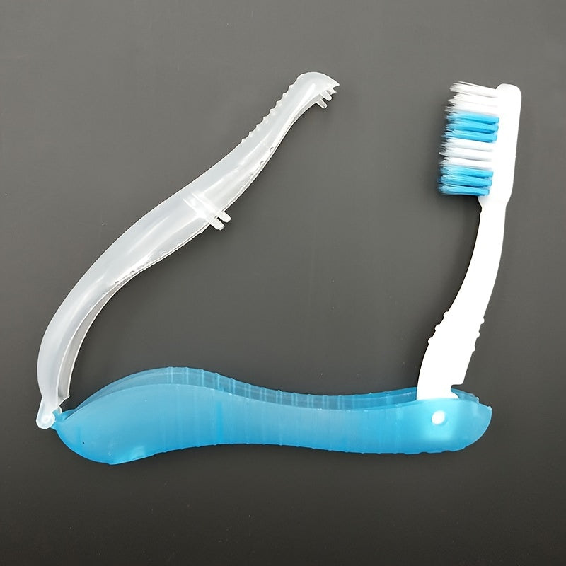 Portable Foldable Toothbrush for Travel Camping & Hiking