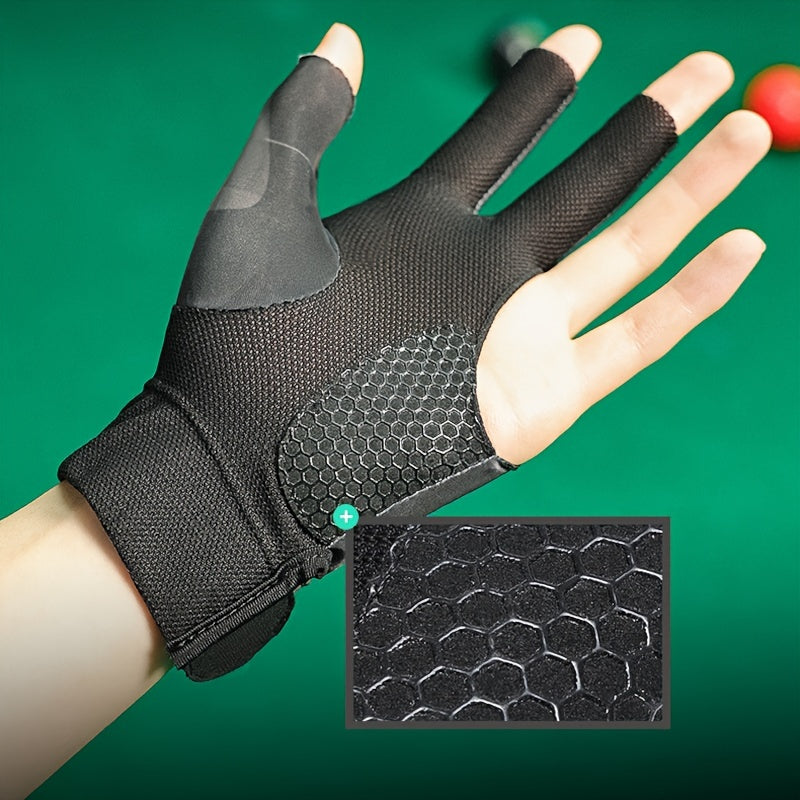 Three Finger Billiards Gloves Snooker Billiard Accessories