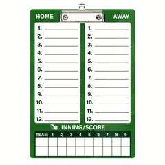 Dry Erase Coaches Clipboard with Baseball Coach Board & Marker