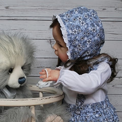 24in Reborn Toddler Girl Doll Soft Touch 3D Skin Art Doll Gift