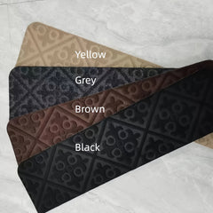6pcs Non-slip Stair Mats Self-adhesive Washable Step Mats
