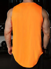 Men's Outdoor Sleeveless Shirt Breathable Workout Tank Top