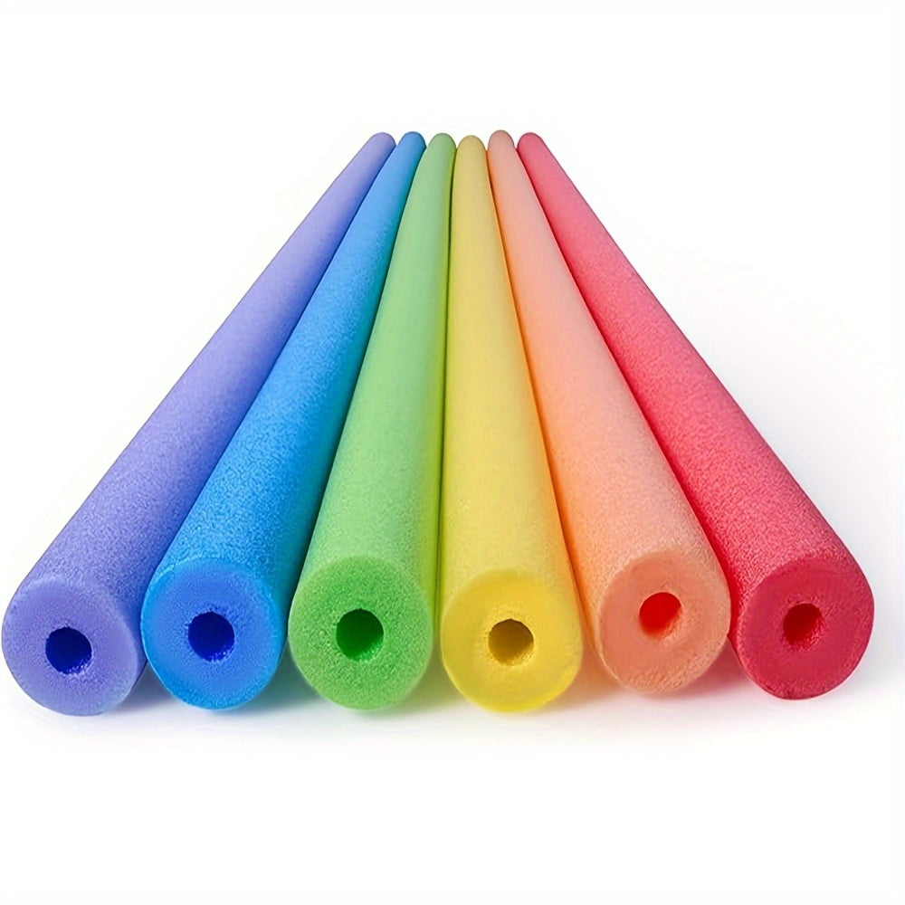 Vibrant Pool Noodles 3pcs Foam Durable PVC Swimming Accessories Mixed Colors