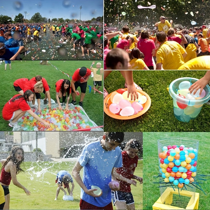 3pcs Quick Injection Water Balloons for Pools & Outdoor Fun