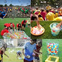 3pcs Quick Injection Water Balloons for Pools & Outdoor Fun
