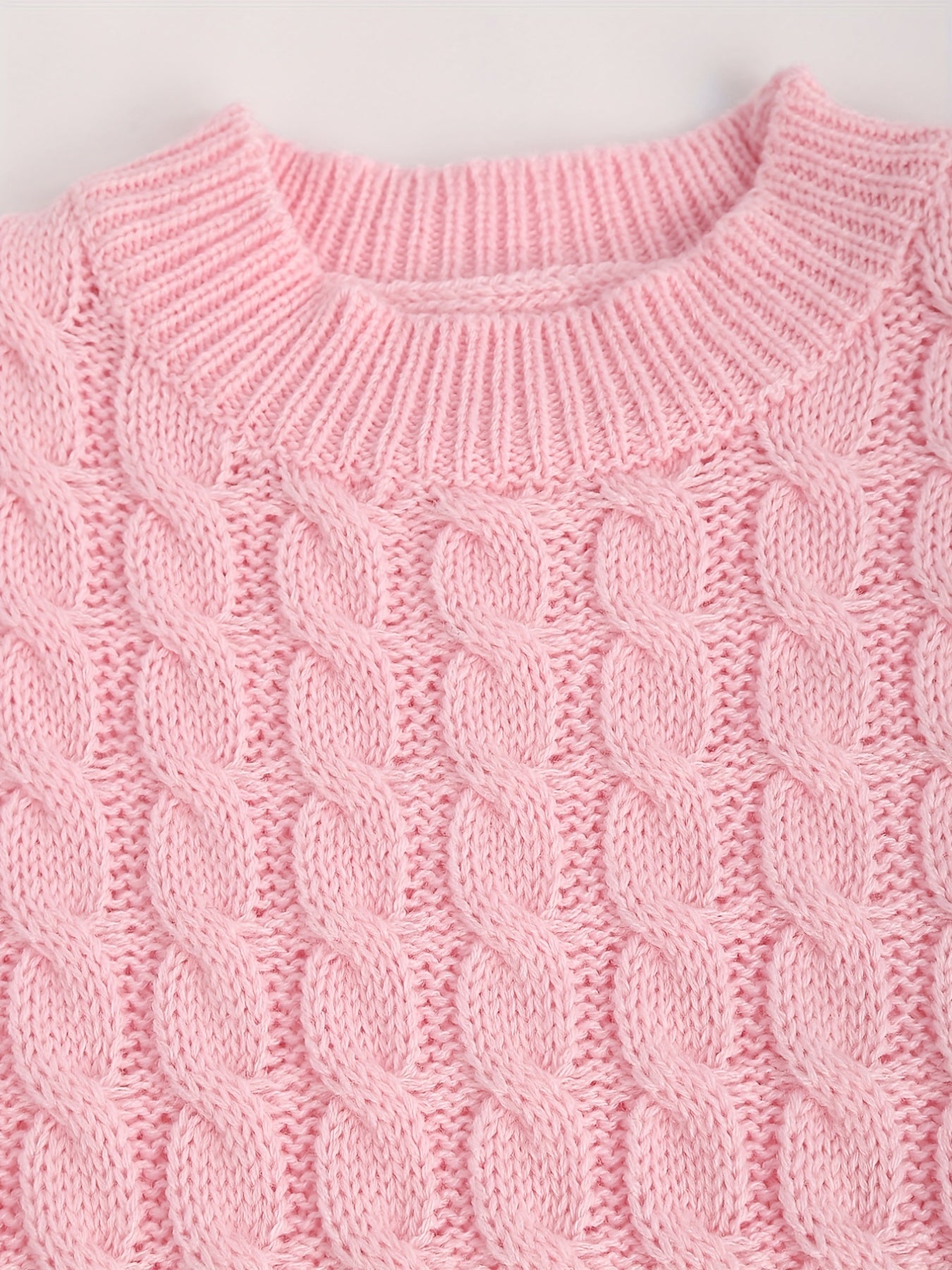 Toddler Girls Ruffle Skirt Pullover Knit Top