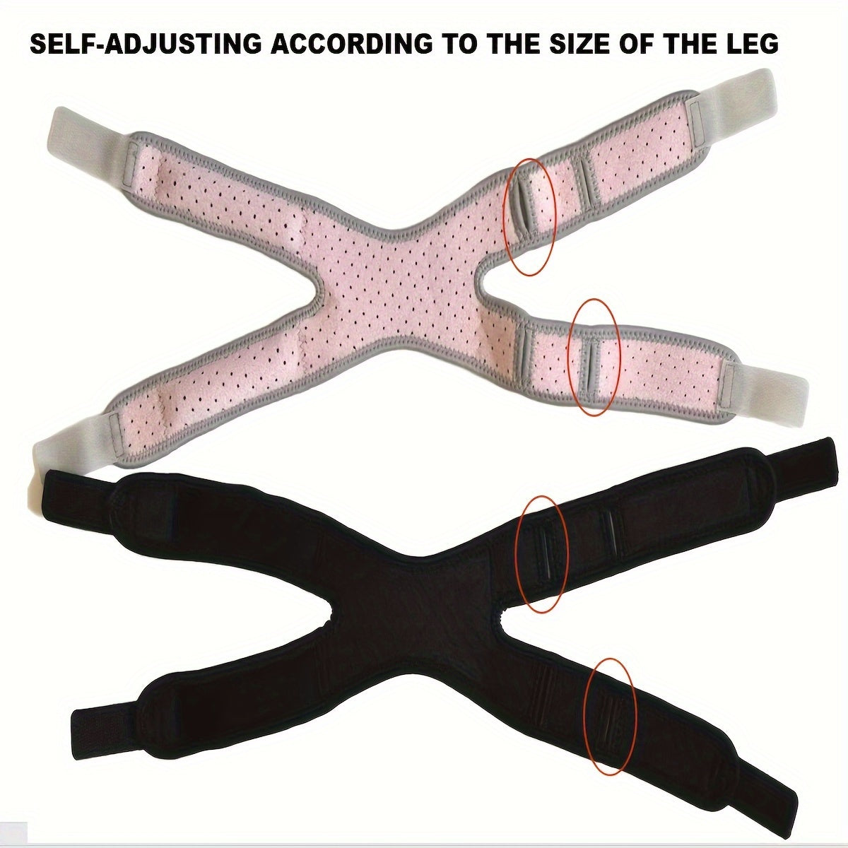Adjustable Knee Pad for Men Women for Outdoor Sports Fitness Training