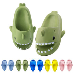 Baby Soft Shark Slides Slippers Indoor Shoes For Boys Girls