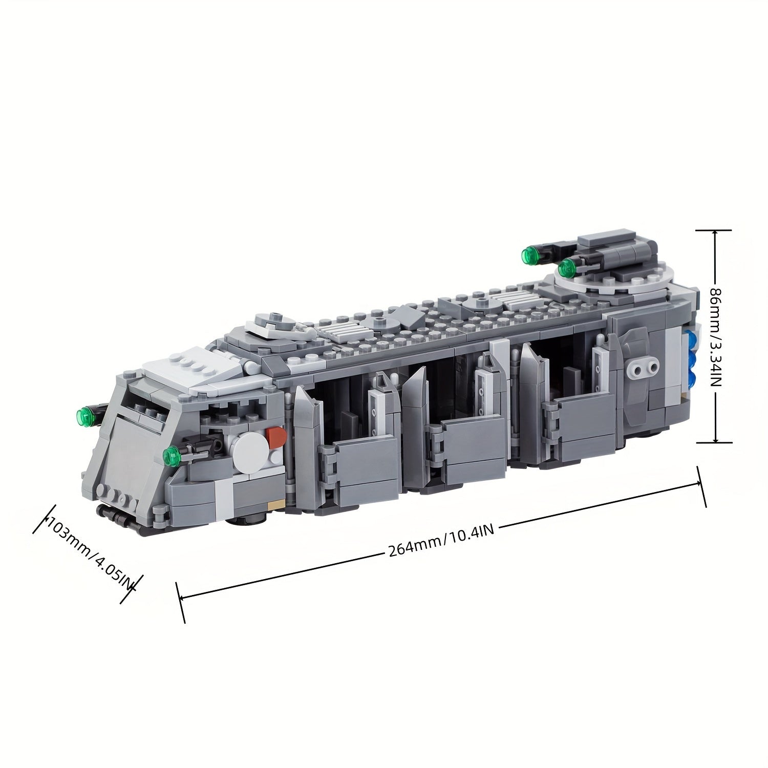 Creative Armored Personnel Carrier Building Game Toy