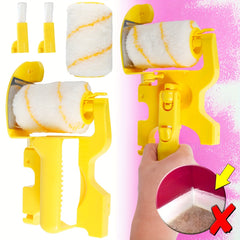 4pcs Clean Paint Roller Brush for Home Painting Edge Latex Roller