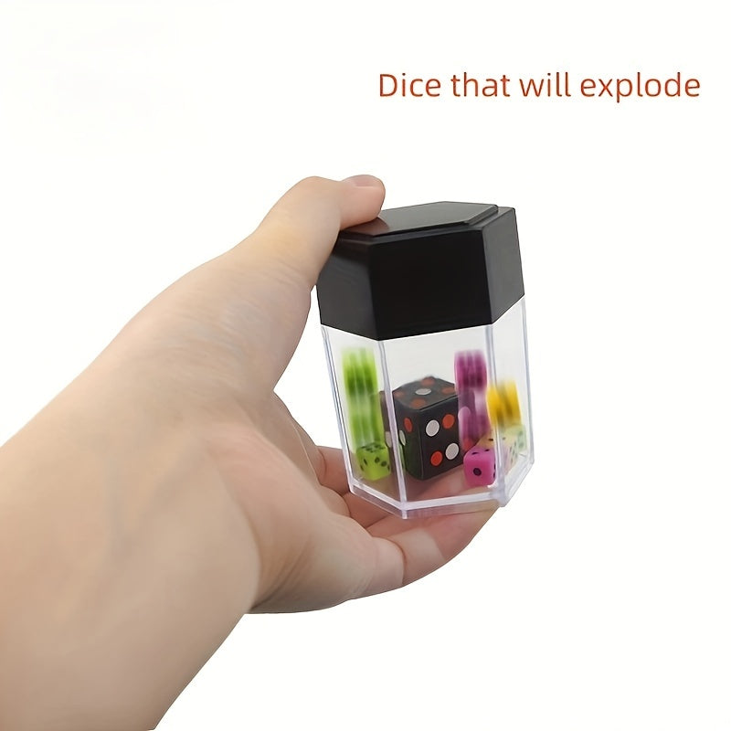Large Colored Explosive Dice Magic Props For Halloween Christmas Party