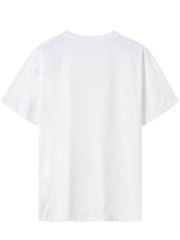 Mouse Print Men's Graphic Crew Neck T-shirt for Summer