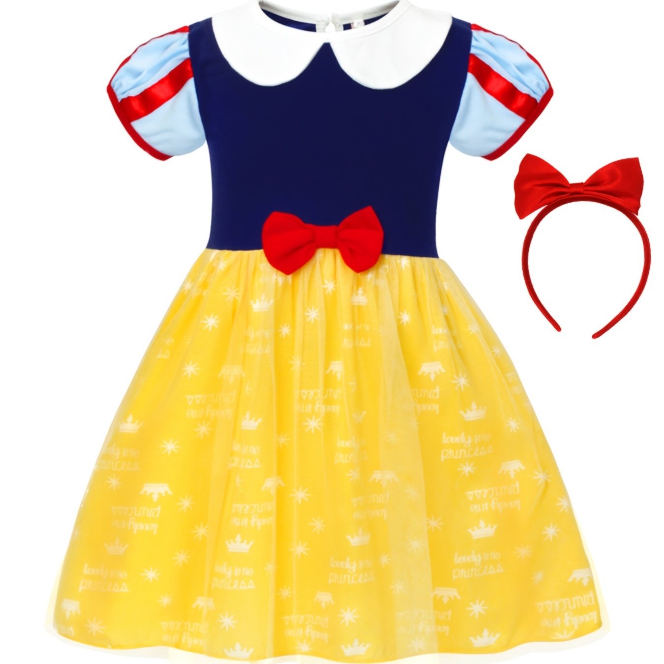 Halloween Fairy Tale Princess Dress For Girls Comfort Fit Tutu Dress
