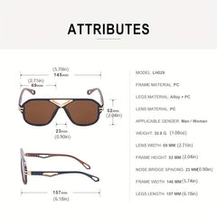Vintage Square Sunglasses Men Women Square Frame Sunglasses