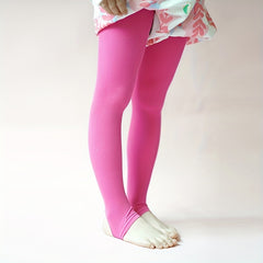 Girls Yoga Pantyhose Thin Elastic Leggings Tight