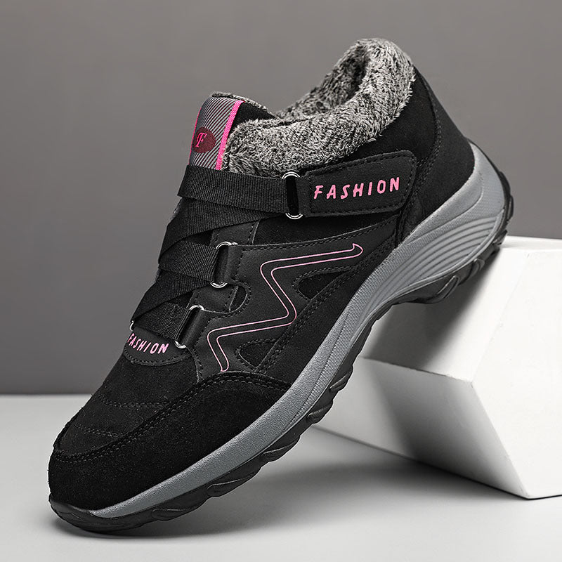 Men's Warm Cotton Outdoor Cold-proof Platform Shoes for Winter